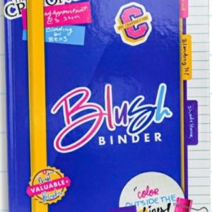The Crayon Case Blush Binder - NEW